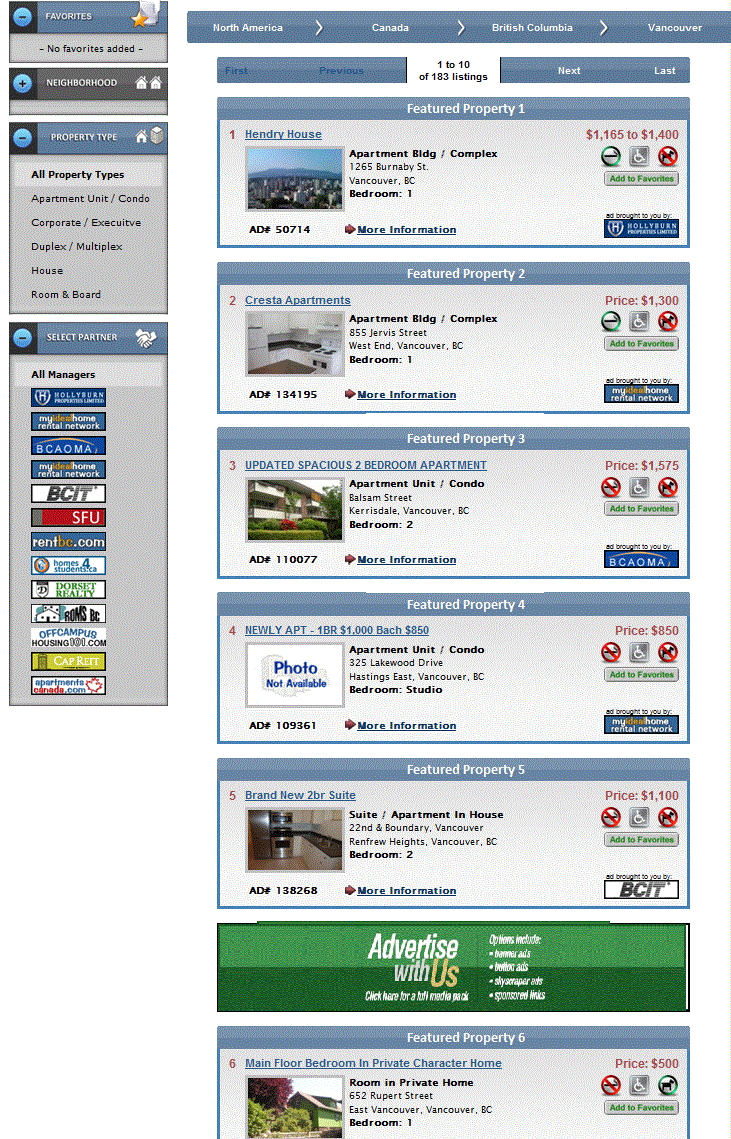 Listing Example
